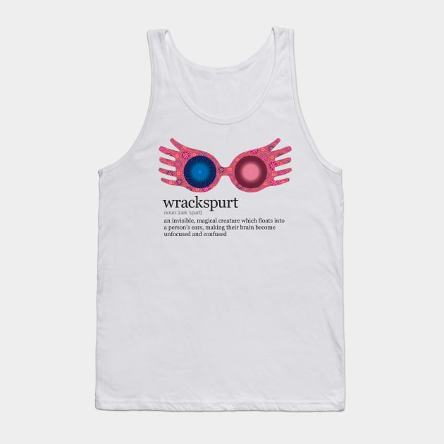 Wrackspurt with Glasses Tank Top by KneppDesigns